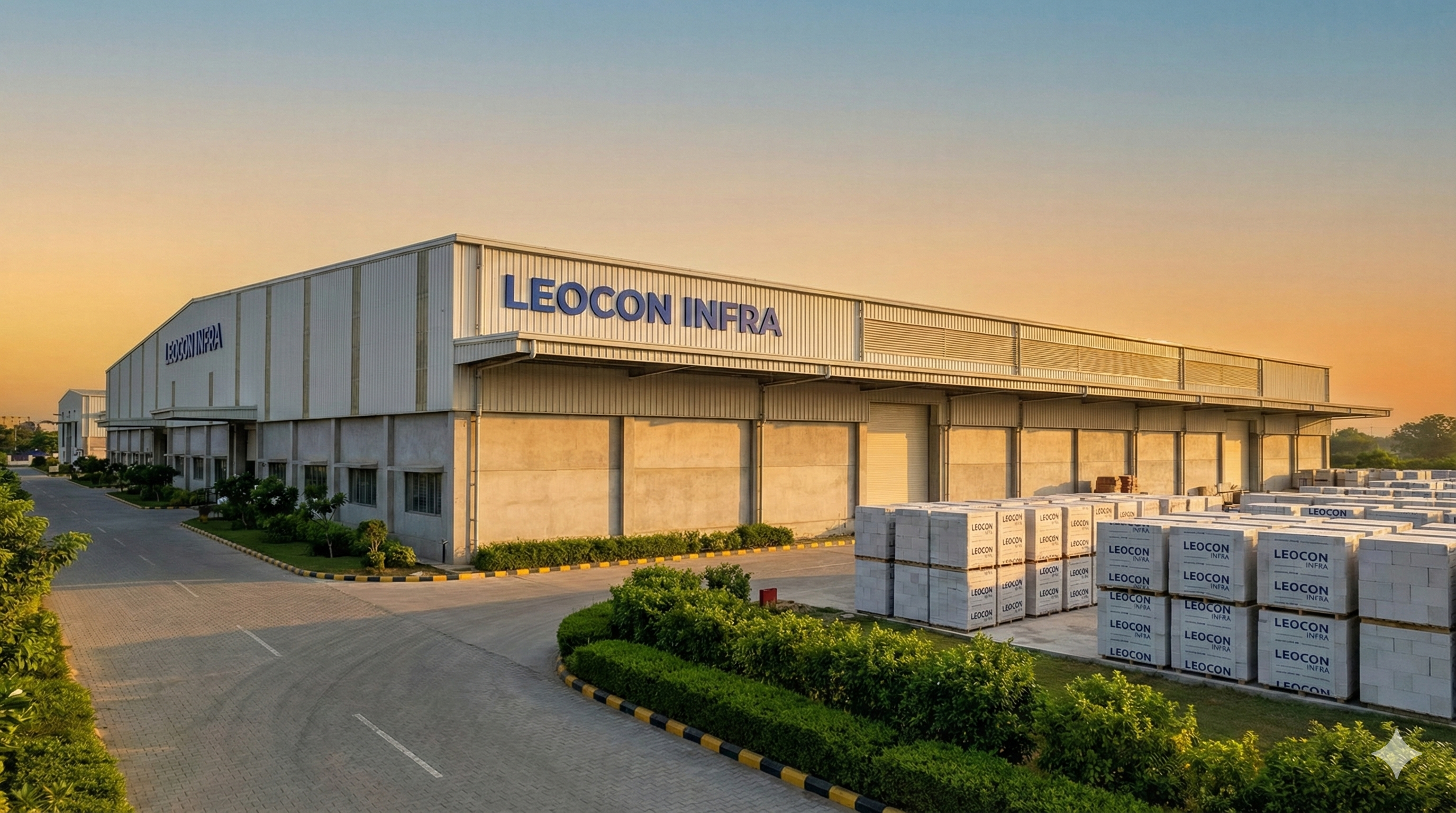 LEOCON plant exterior wide-angle