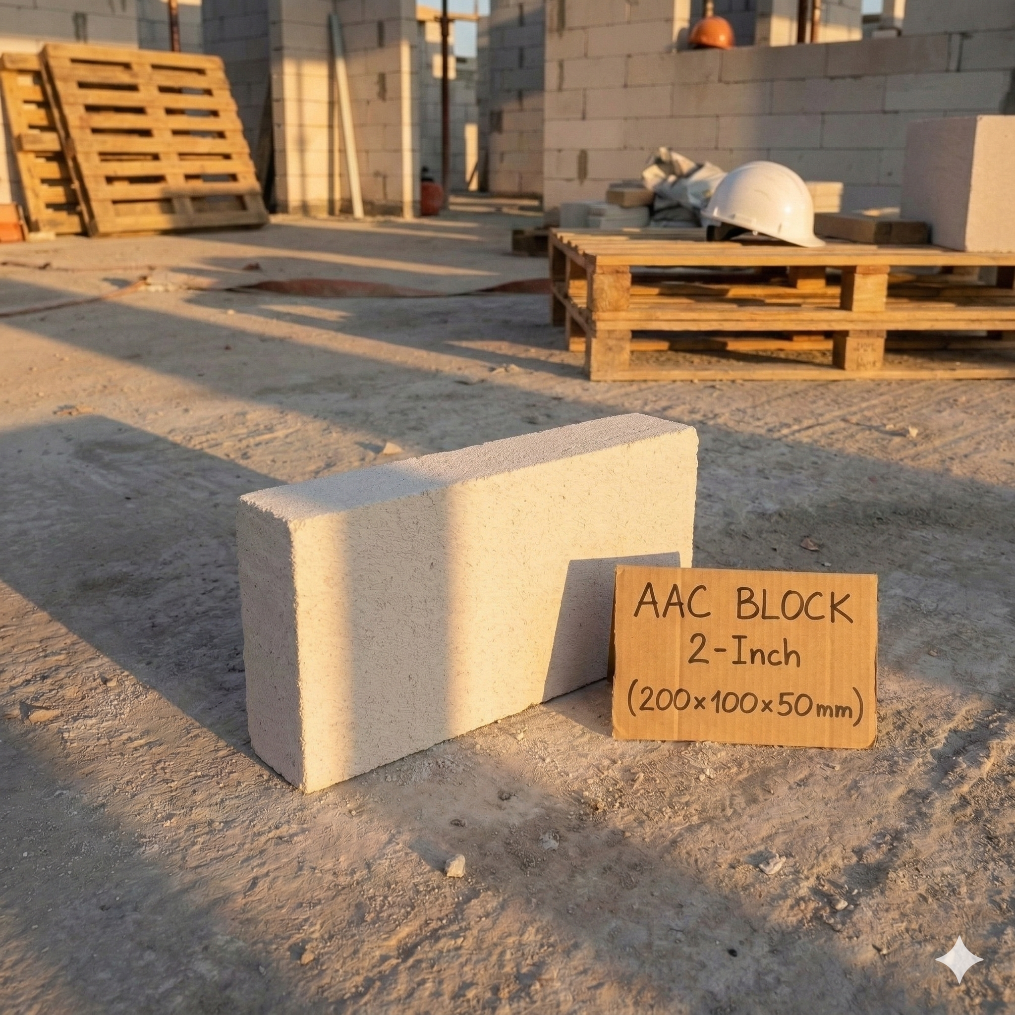 2 inch AAC block